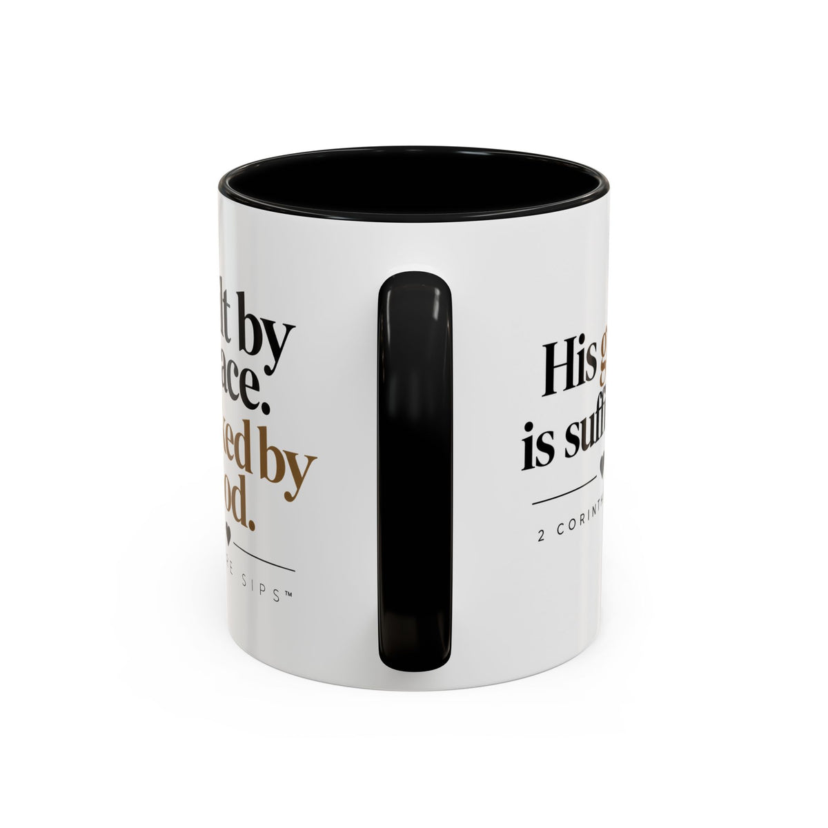 Built by Grace. Backed by God. | Kulture Sips™ Luxe Ceramic Mug