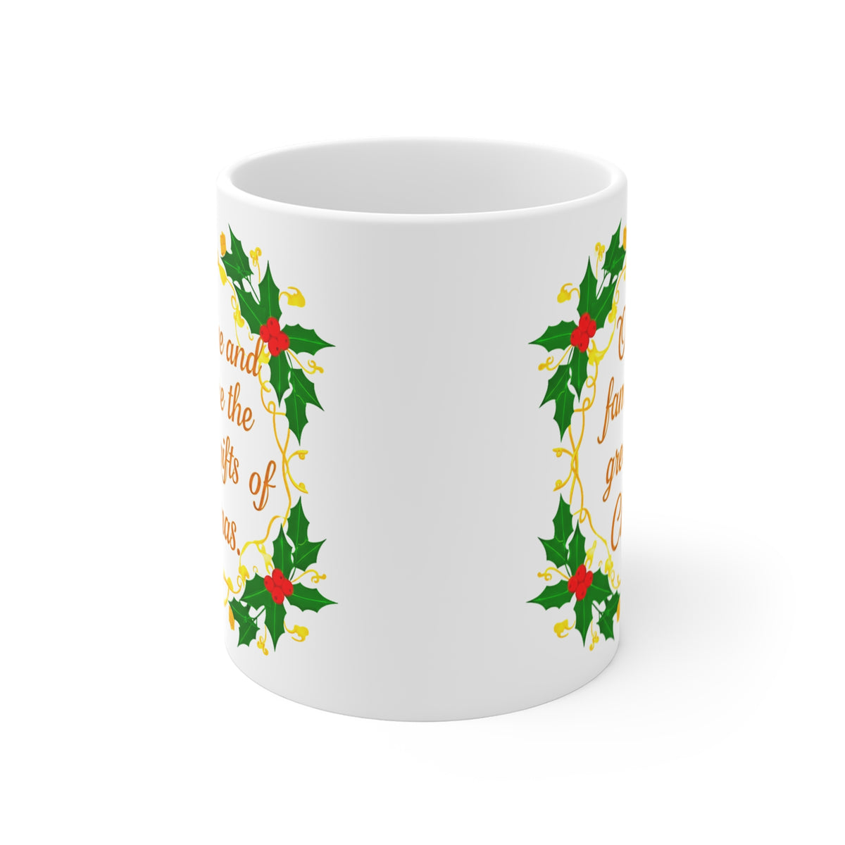 Greatest Gifts Christmas Mug | Our Love and Family Holiday Coffee Cup