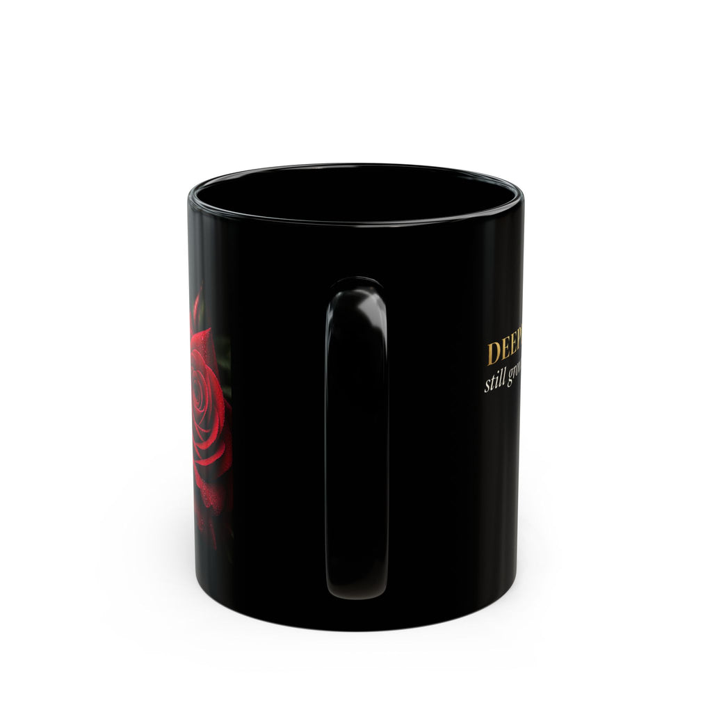 Bloom Like a Rose | Kulture Sips™ Luxe Ceramic Mug