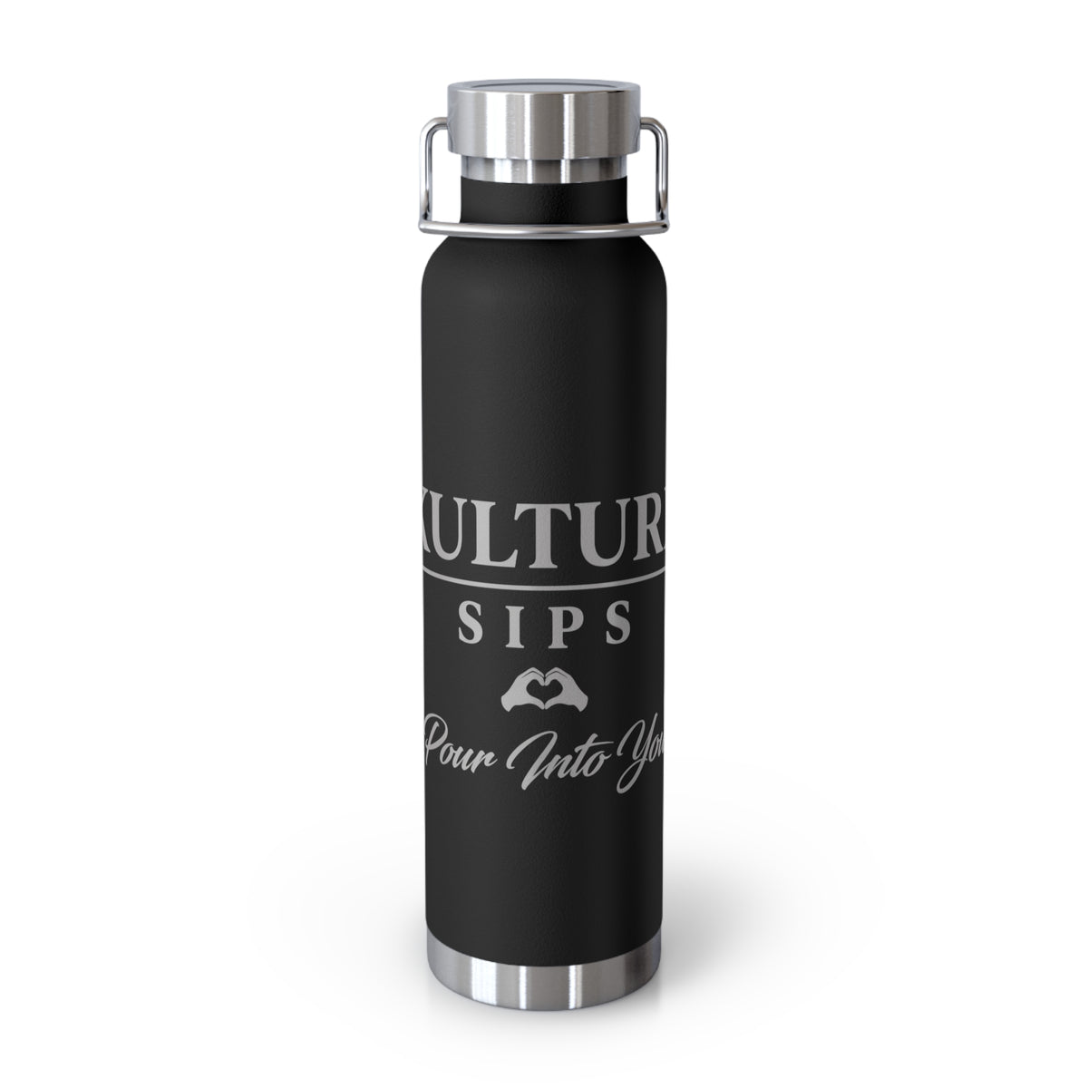 Kulture Sips™ Elevation Bottle - 22oz Copper Vacuum Black