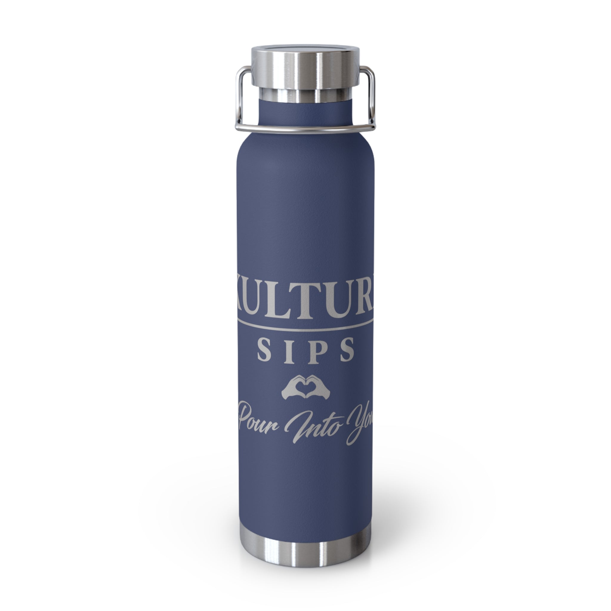 Kulture Sips™ Elevation Bottle - 22oz Copper Vacuum Black