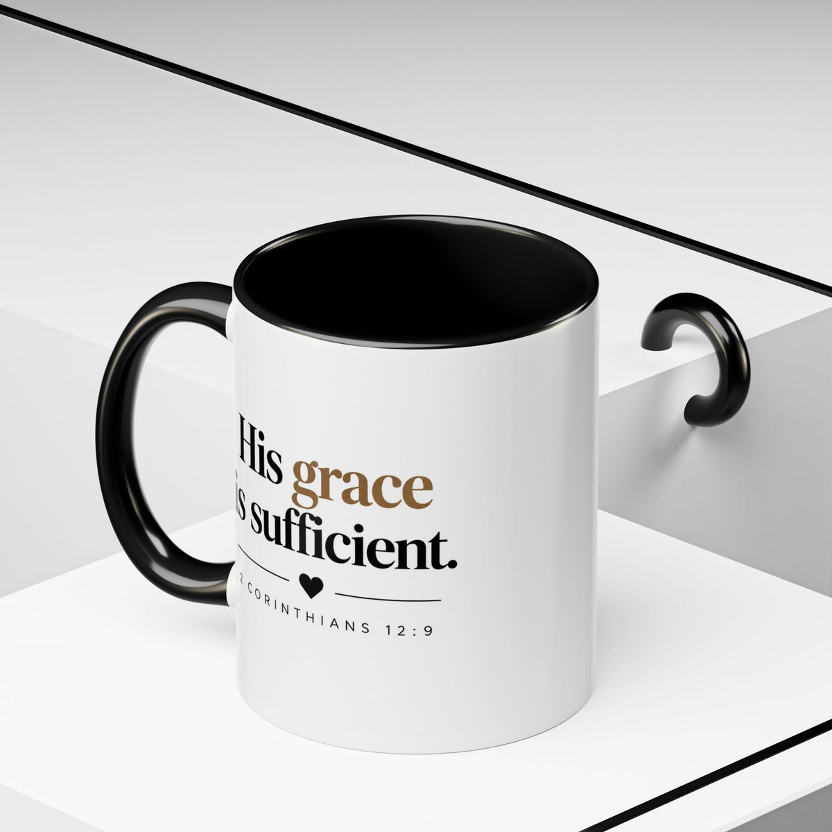 Built by Grace. Backed by God. | Kulture Sips™ Luxe Ceramic Mug