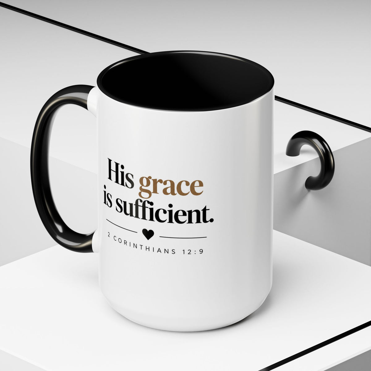 Built by Grace. Backed by God. | Kulture Sips™ Luxe Ceramic Mug