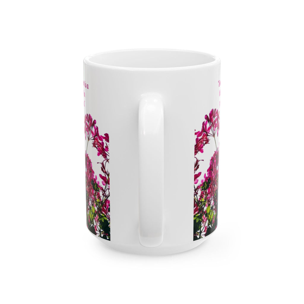 Divine Pause Inspirational Mug - White