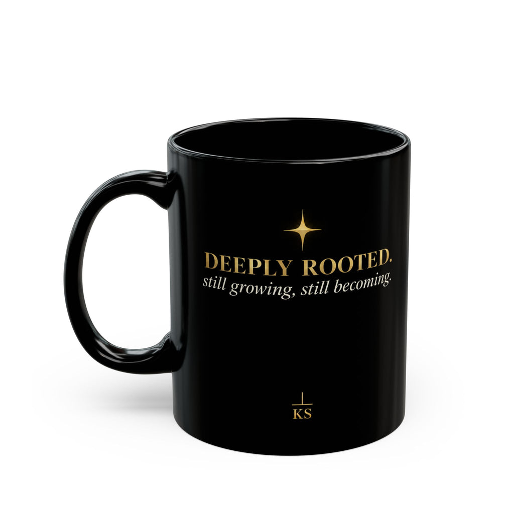 Bloom Like a Rose | Kulture Sips™ Luxe Ceramic Mug