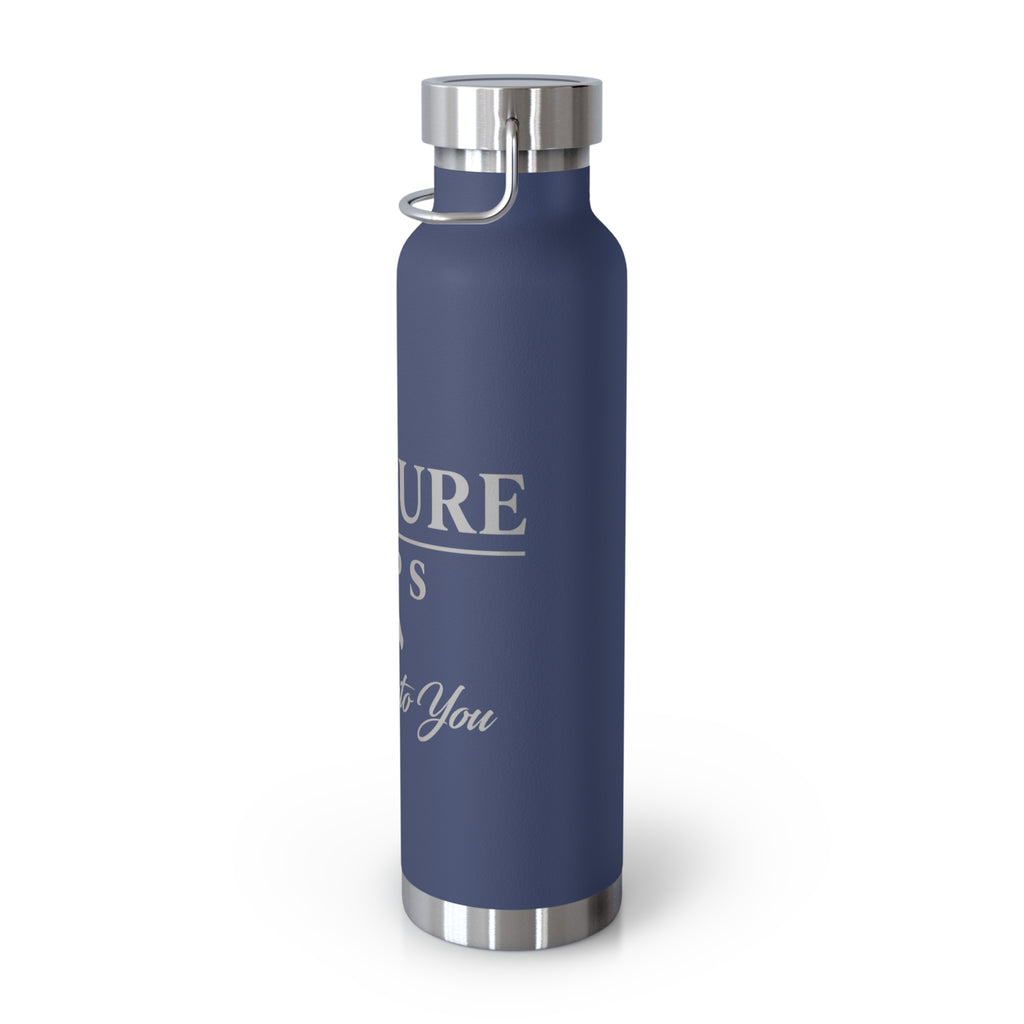Kulture Sips™ Elevation Bottle - 22oz Copper Vacuum Black