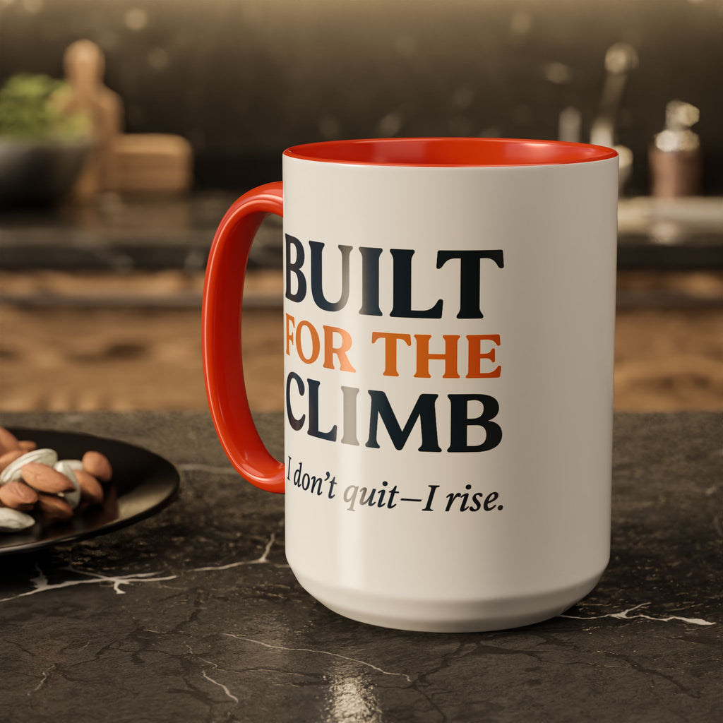 Built For the Climb Kulture Sips Mug | Faith, Grit and Growth