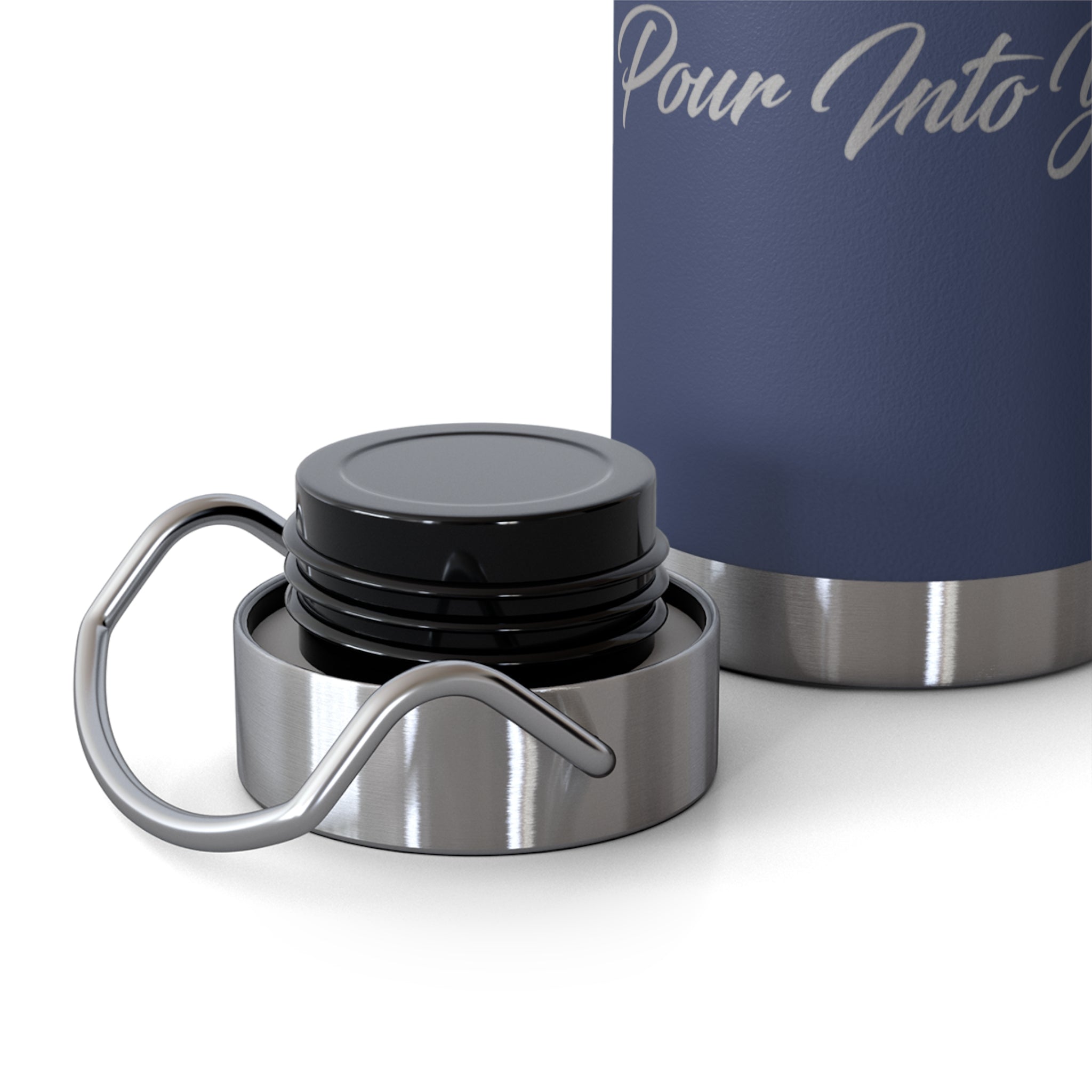 Kulture Sips™ Elevation Bottle - 22oz Copper Vacuum Black