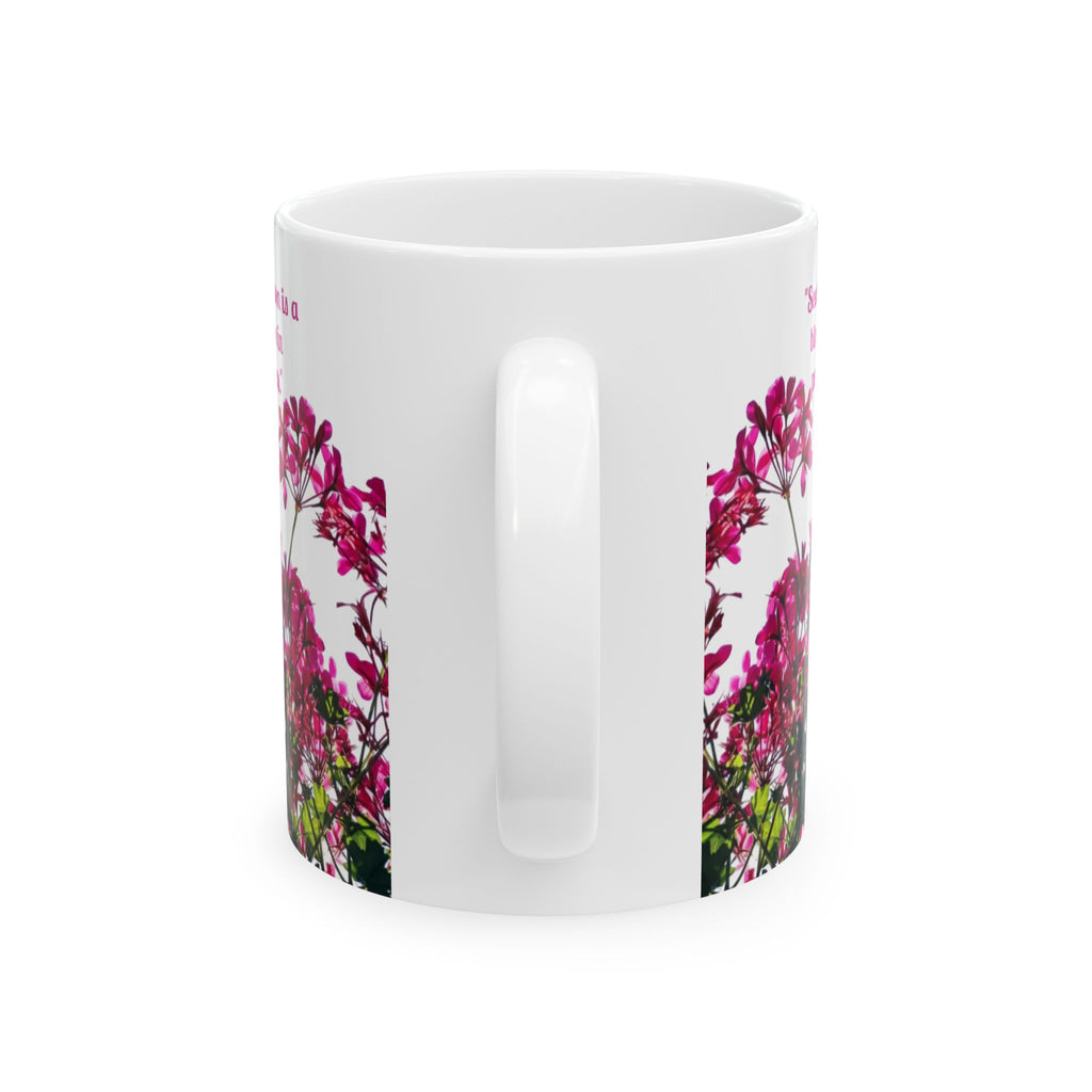 Divine Pause Inspirational Mug - White