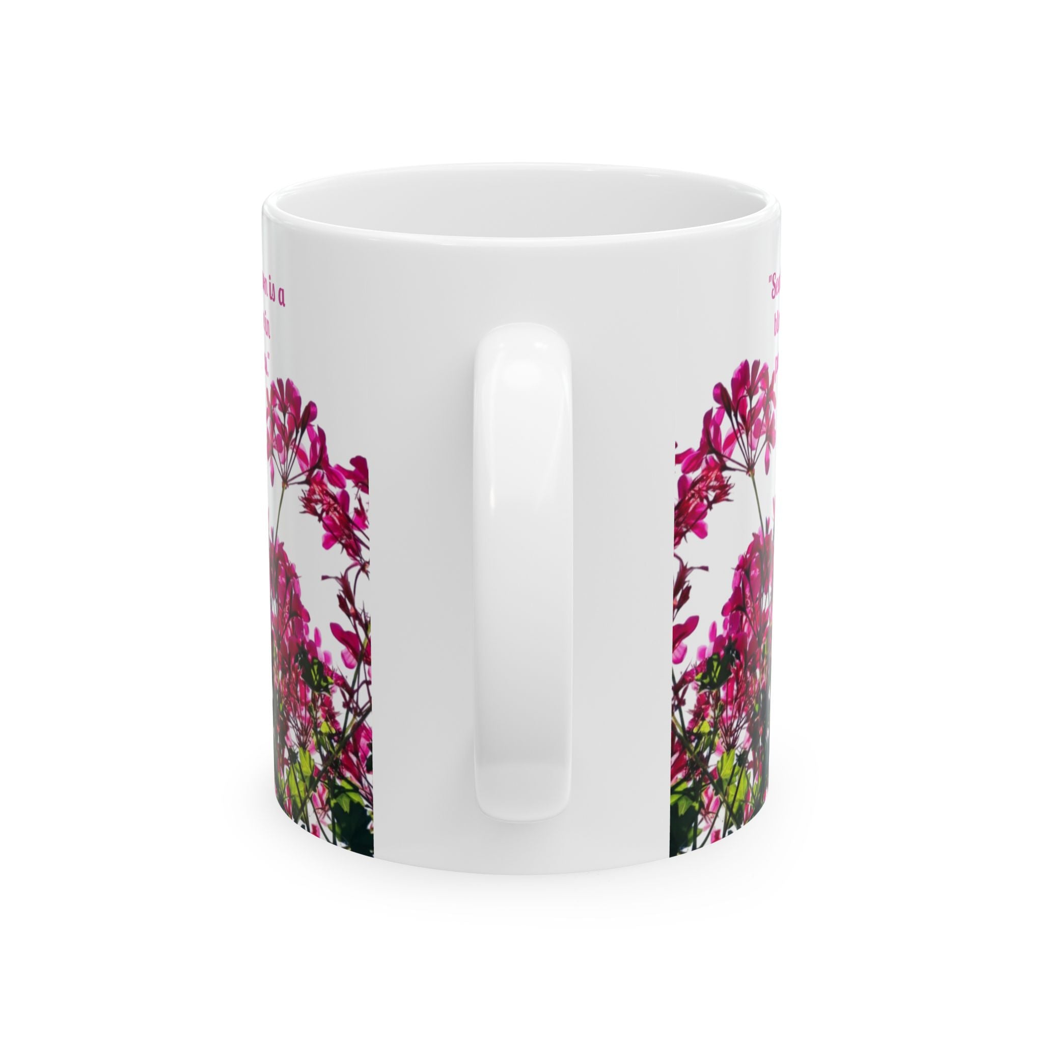 Divine Pause Inspirational Mug - White
