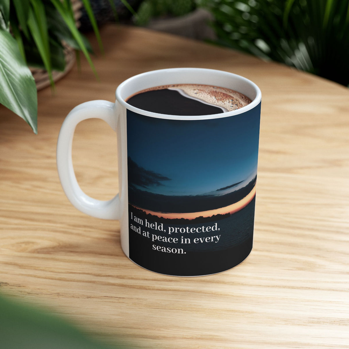 Calm in the Storm Mug | Affirmation for Grounded Sips