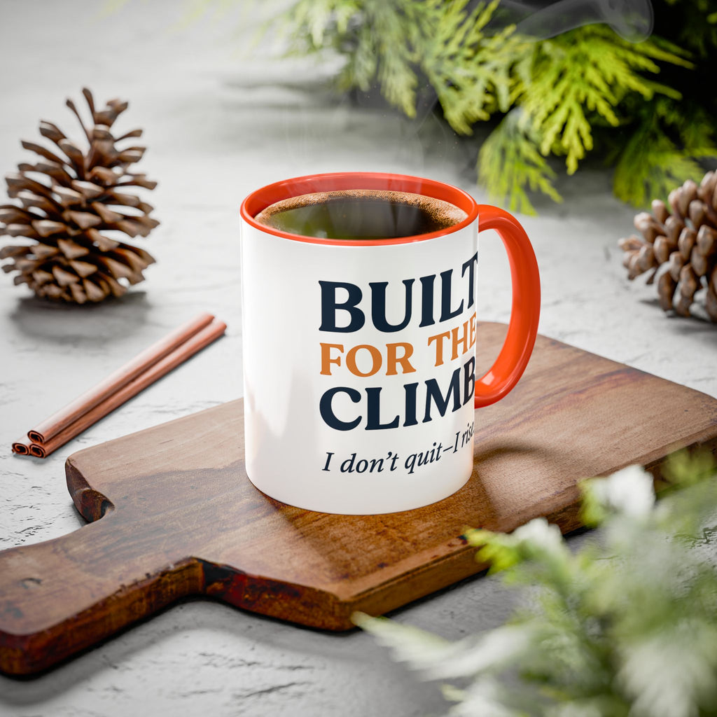 Built For the Climb Kulture Sips Mug | Faith, Grit and Growth